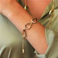 Bracelet Boccadamo Woman in Bronze Zircone KBR035D - KBR035D